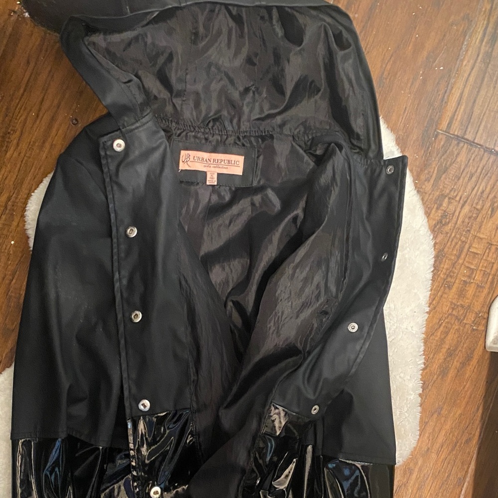 Urban Republic Black Trench Coat